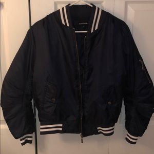 🏷Navy Blue Bomber Jacket
